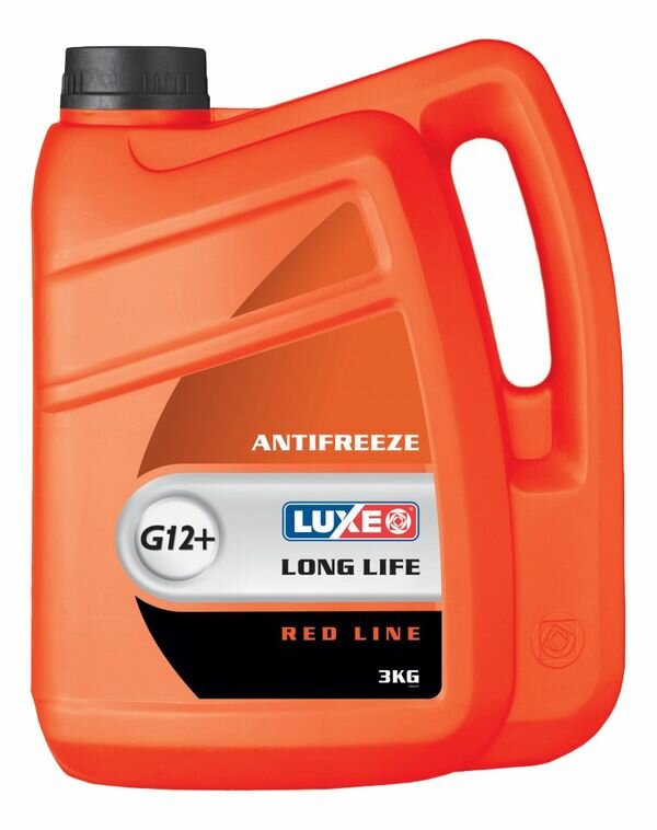 Антифриз LUXE Red Line G12+ 3 кг канистра