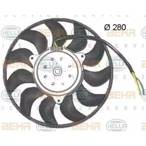 BEHR-HELLA 8EW 351 150-034 Вентилятор радиатора VAG A4 280мм 01-08