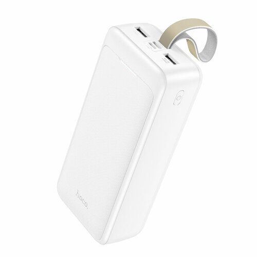 Внешний аккумулятор Hoco Power Bank J111B 30000mAh White 6931474795793 портативный аккумулятор hoco j73 powerful 30000mah white упаковка коробка