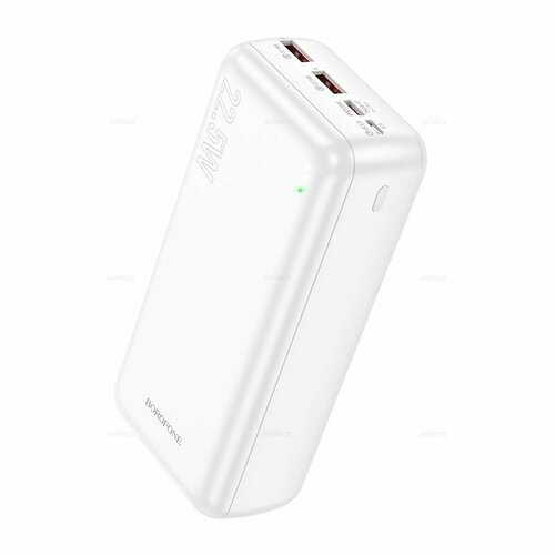 Внешний аккумулятор Borofone Power Bank BJ38B 30000mAh White 6941991105616