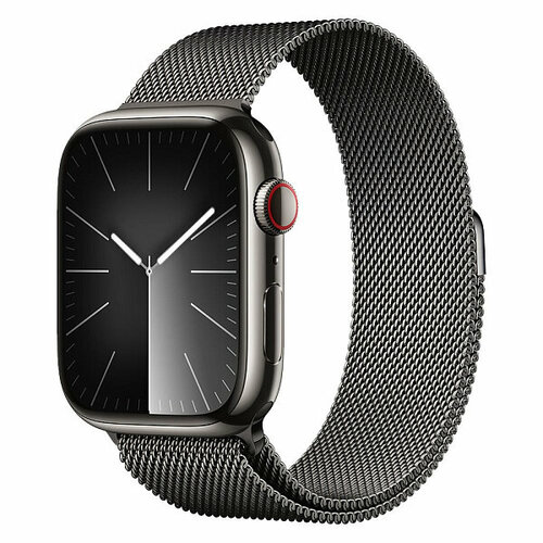 Apple Watch S9 45mm Stainless Steel Black Milanese Loop 9615900₽