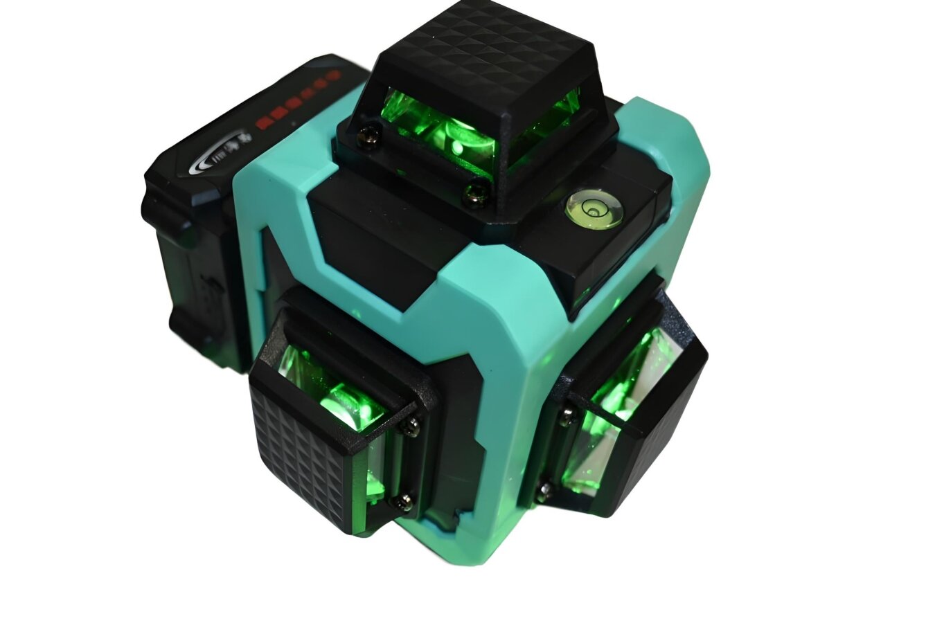 Лазерный уровень 4D-360 с зеленым лучом мастер