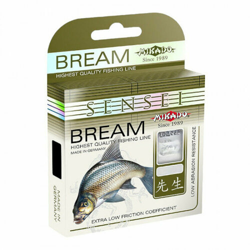 фото Леска mikado sensei bream 0.20 30м