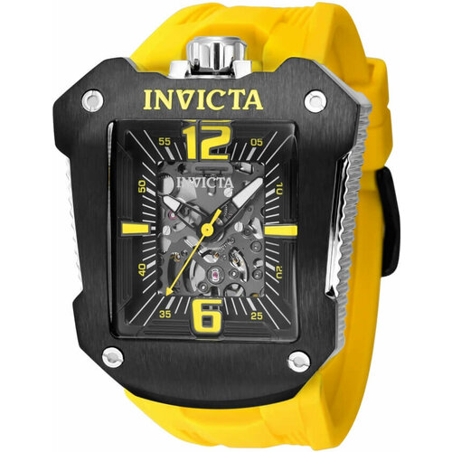 фото Наручные часы invicta мужские наручные часы invicta s1 rally 41662 механические скелетон, черный, желтый