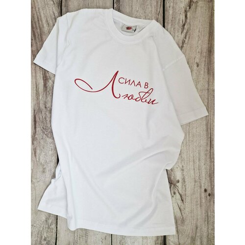 фото Футболка размер m, белый нет бренда