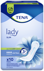 Tena Lady прокладки урологические Слим экстра, 10 шт.