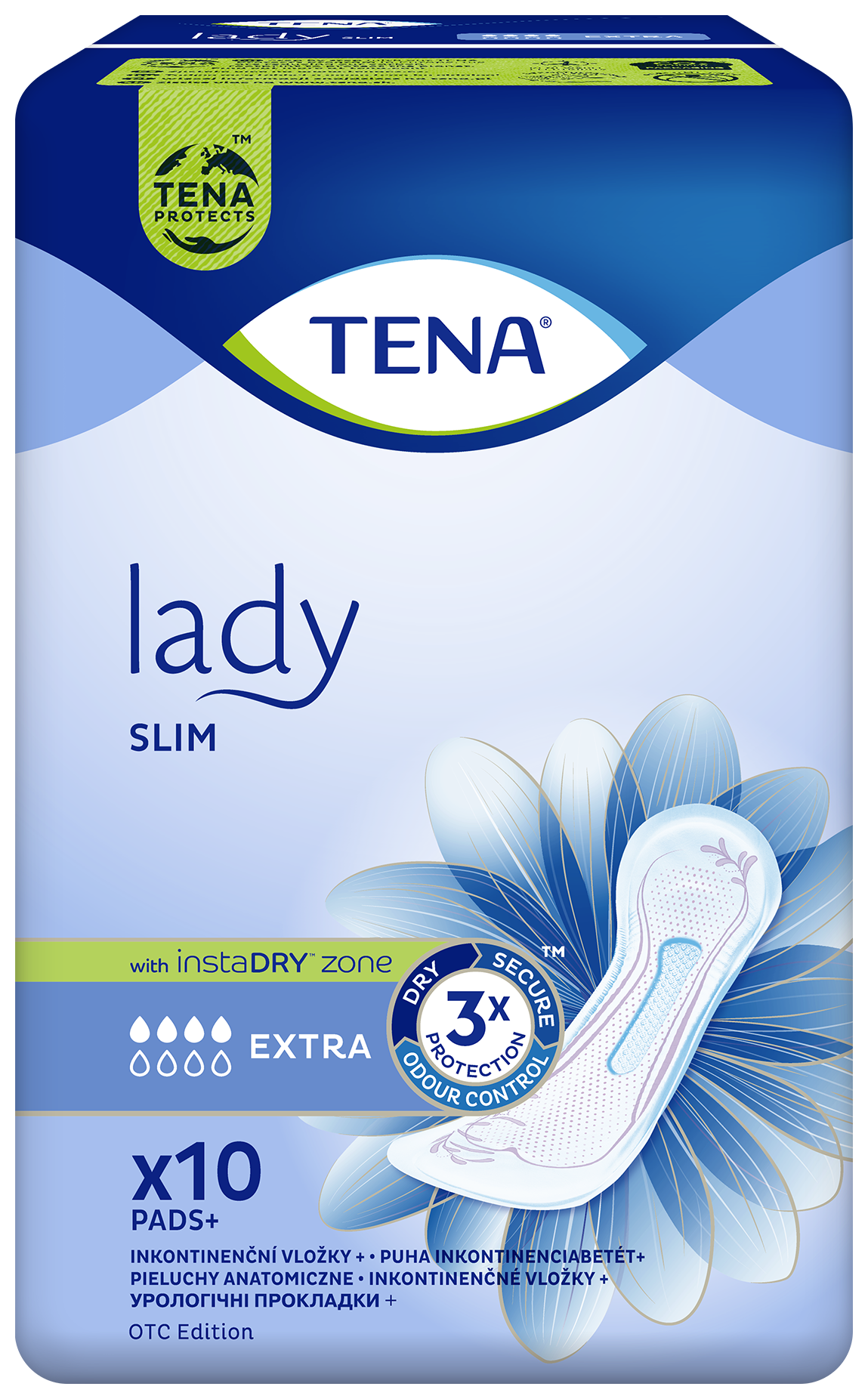 Tena Lady прокладки урологические Слим экстра, 10 шт.