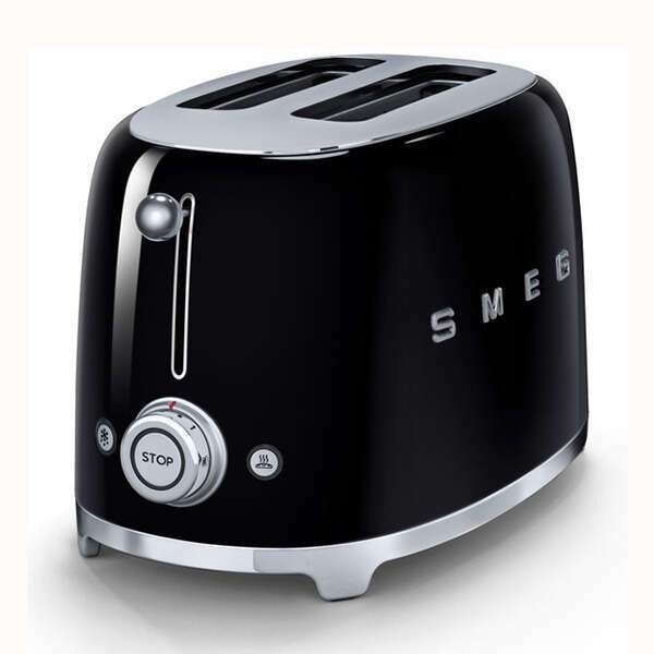 Тостер Smeg TSF01BLEU Черный