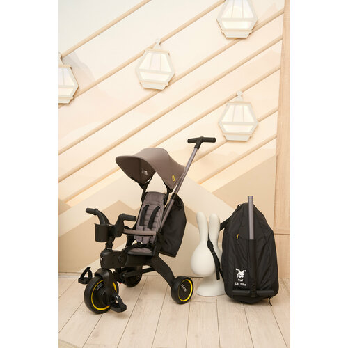 фото Трехколесный складной велосипед doona liki trike, grey hound, полная комплектация