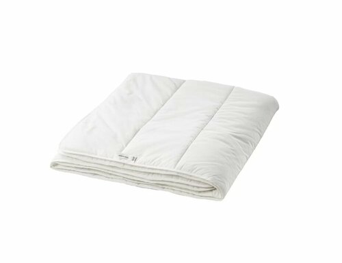 Одеяло стеганое Ikea Smasporre / Икеа Смаспорре, легкое всесезонное, 200х200, белый