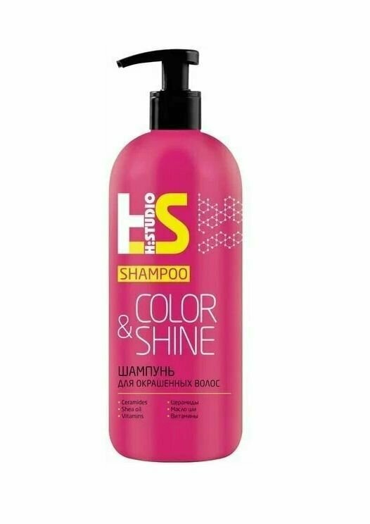 ROMAX H: Studio Шампунь для окрашенных волос Color&Shine 400 г