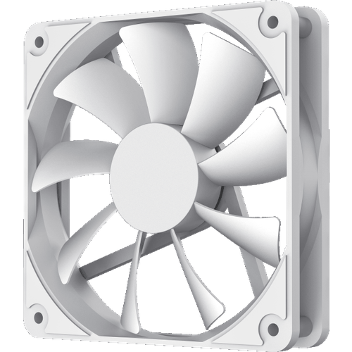 Компонент системы охлаждения GameMax GMX-WFBK-Full White, 12CM white fan, white blade, 3pin+4Pin connector