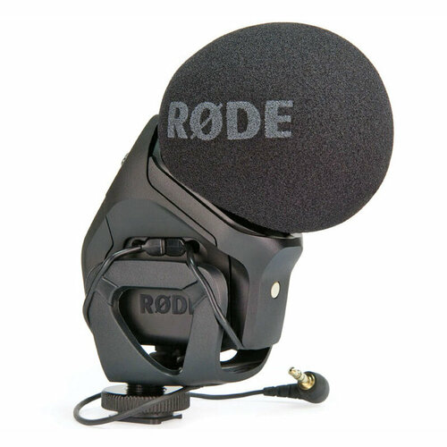 RODE Stereo VideoMic Pro Накамерный микрофон вещательного качества. Подобранная пара конденсаторных капсюлей в конфигурации X/Y стерео. Суперлёгкий и ветрозащита rode deadcat vmp