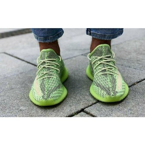 Ботинки, размер 45, зеленый