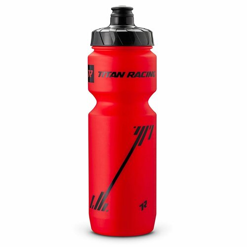 фляга бутылка россия в коричневом кожанном чехле 800 мл Фляга велосипедная Titan Racing Flow 800 ml Red