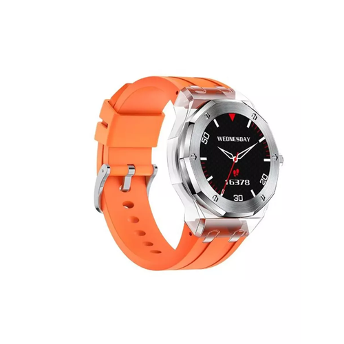 Умные часы круглые Smart Watch Y13 Оранжевые Flupsic 456700₽