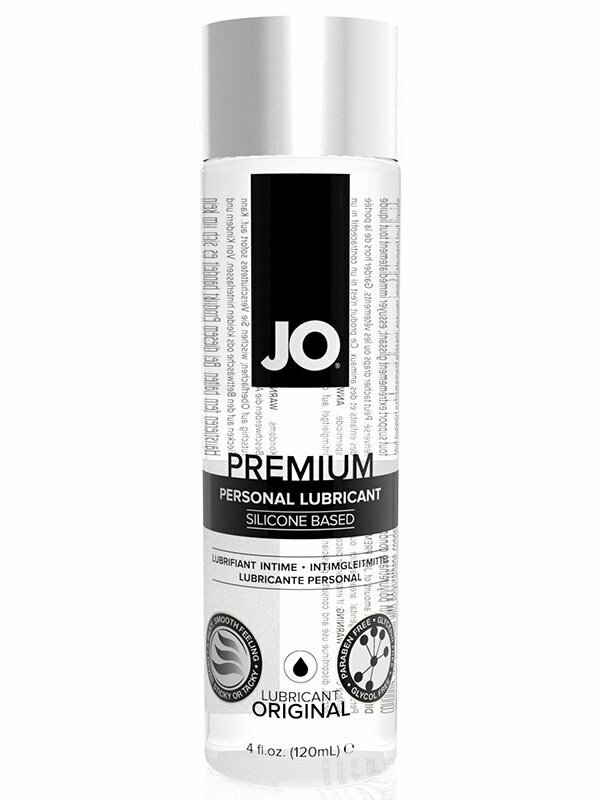 Классический лубрикант на силиконовой основе JO Premium, 4 oz (120 мл)