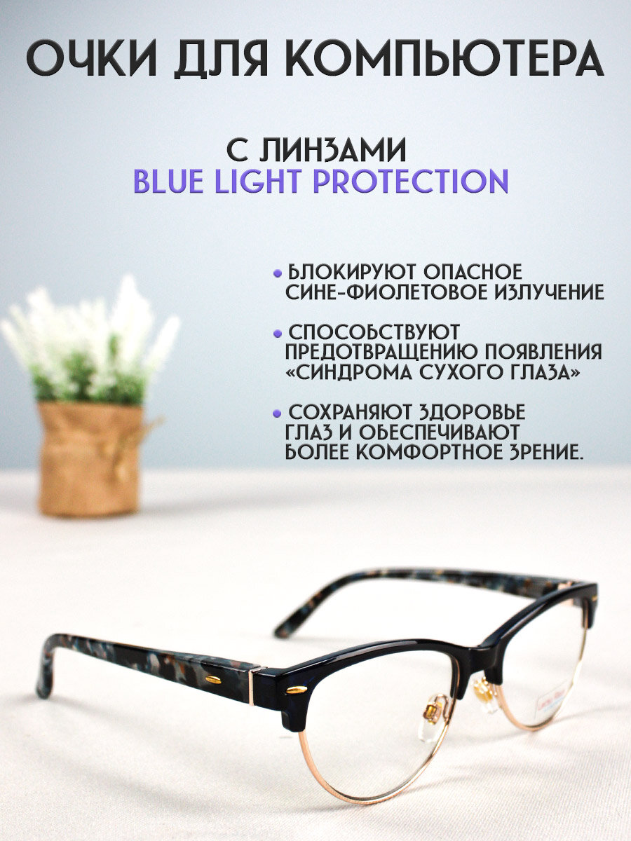 Очки для компьютера LECTIO RISUS LRC0082 имиджевые защитные