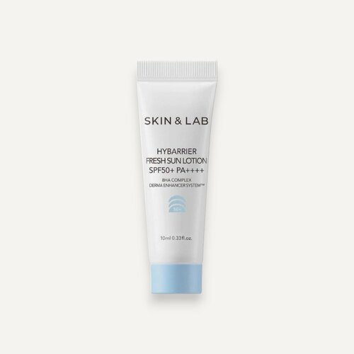 SKIN&LAB Hybarrier Fresh Sun Lotion [Mini] Питательный солнцезащитный лосьон для сухой и чувствительной кожи 10мл