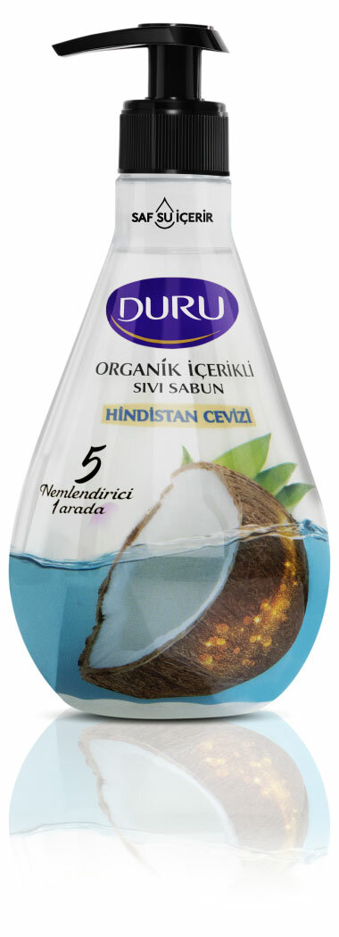 DURU Мыло жидкое Organic Ingredients Кокос, 500 мл