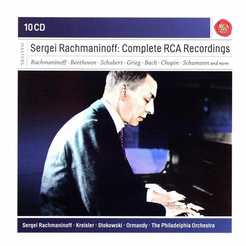 Rachmaninov Sergey CD Rachmaninov Sergey Complete Rca Recordings rachmaninov sergey cd rachmaninov sergey vespers