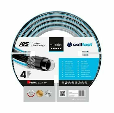 Садовый шланг 4 слояMULTIFLEX ATSV 1/2 25 м Cellfast 13-200 - фотография № 5