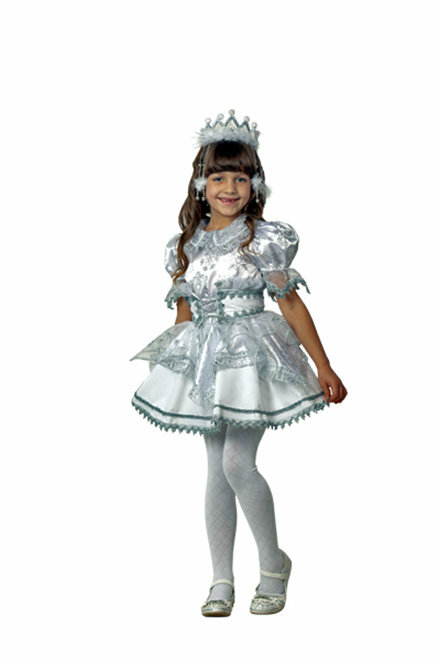 Карнавальный костюм для детей Снежинка Батик, рост 116 см