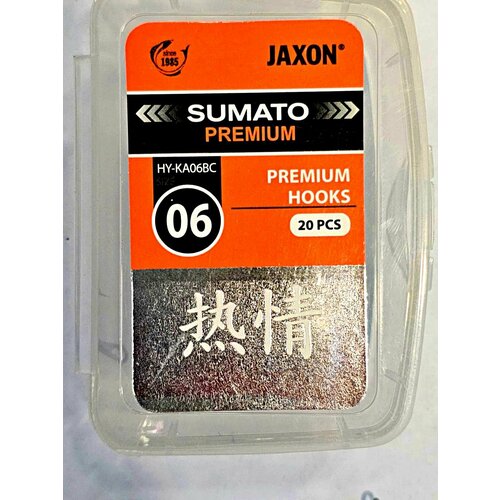 фото Крючок тройник jaxon sumato premium/ размер 06/ 20 шт/ набор крючков