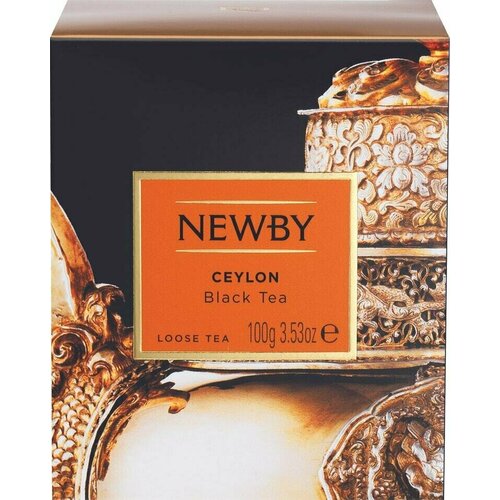 Чай черный Newby Ceylon 100г 1уп