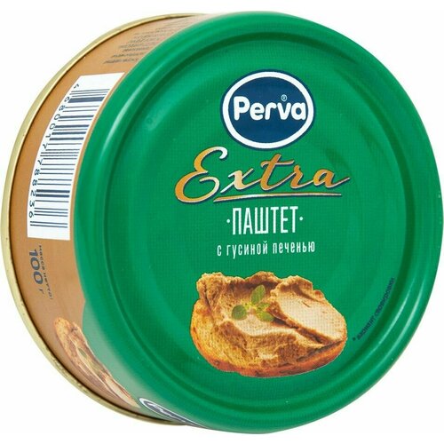 Паштет Perva Extra с гусиной печенью 100г