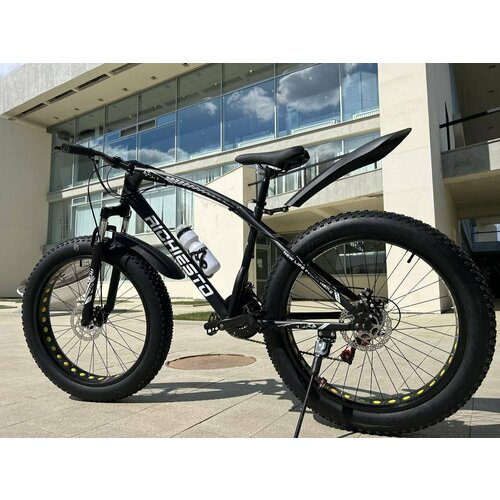 Велосипед Фэтбайк Fatbike Richiesto 26 универсальность и проходимость черный 3095000₽