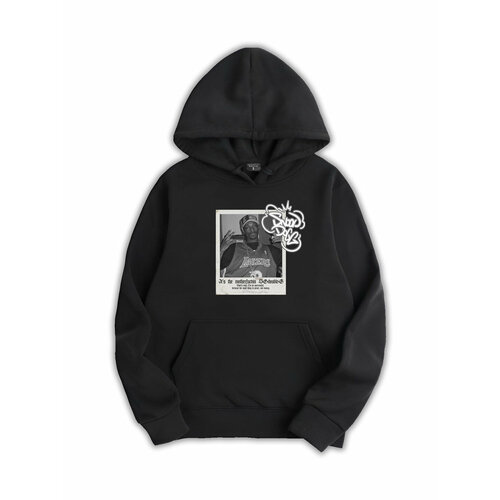 фото Худи bloom century, размер 48, черный