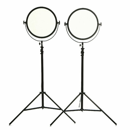 Комплект постоянного освещения светодиодный 140Вт 3200-5600К c пультом ду Fotokvant Interview 360 kit 4189000₽