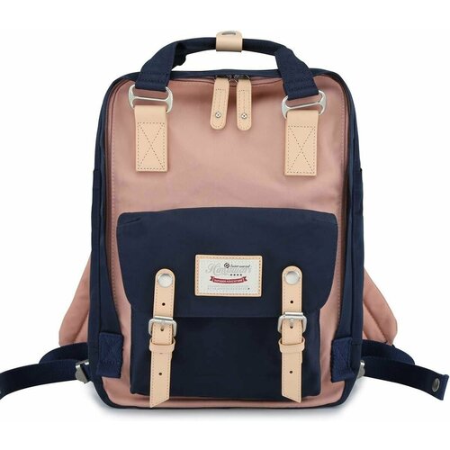 Рюкзак Himawari 188L Navy Blue & Pink, темно-синий с розовым