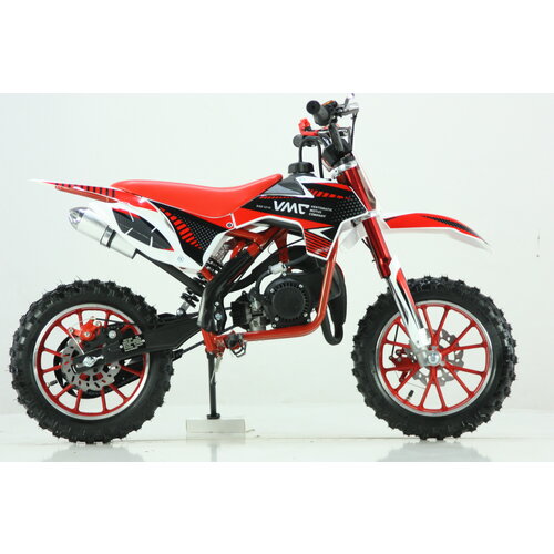 Питбайк Vento (Венто) VMC PITBAIKE 10"/10" (49cc) двигатель 2T красный