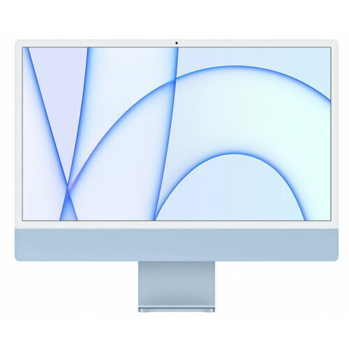 Моноблок Apple iMac 24 Retina 4.5K/2021/8-core М1 chip 8-core GPU/8GB/256GB SSD, Blue моноблок apple imac 24 retina 4 5k 2021 8 core м1 chip 8 core gpu 16gb 256gb ssd silver