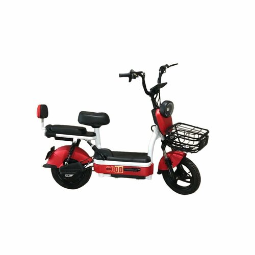 Электровелосипед городской ebike 14 дюймов 350 вт с высокоскоростным мотором и дополнительным сидением 5094000₽