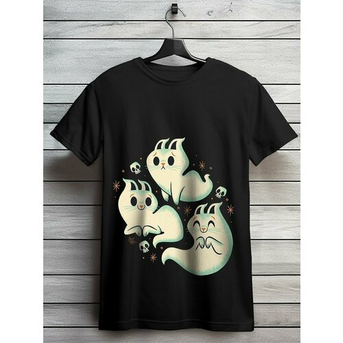 фото Футболка hypnotica, размер 3xl, черный