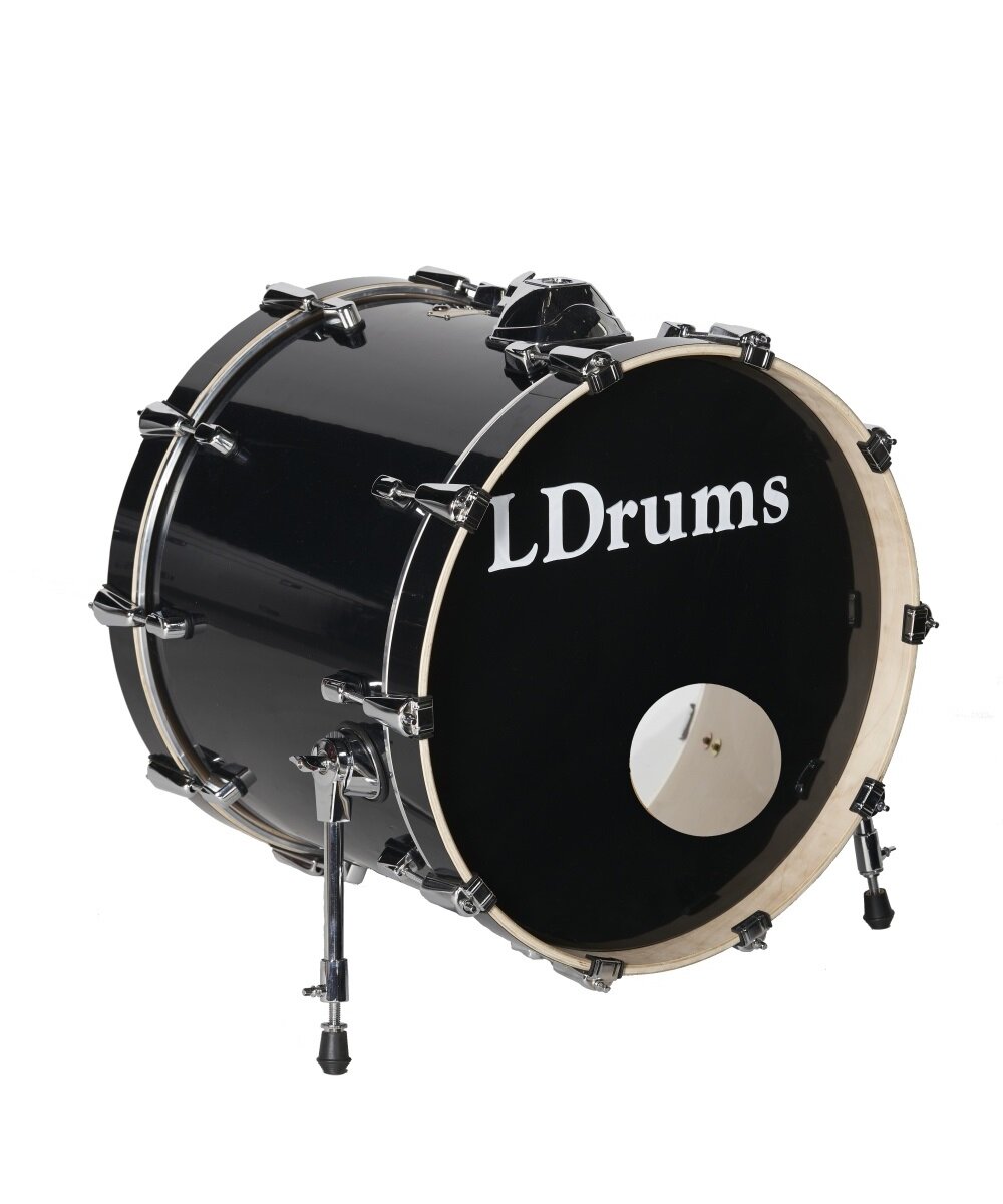 LDrums 5001013-2218 Бас-барабан 22" x 18", черный