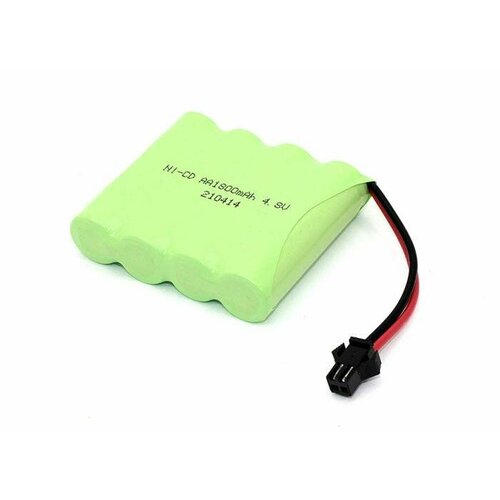 Аккумуляторы / Аккумулятор Ni-Cd 4.8V 1800 mAh AA Flatpack разъем SM