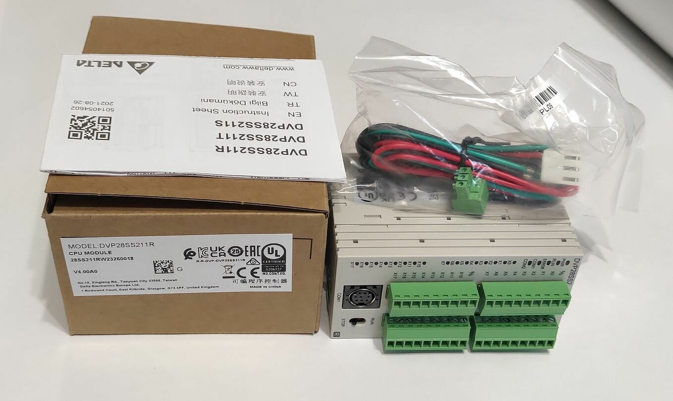 Delta DVP28SS211R PLC ПЛК