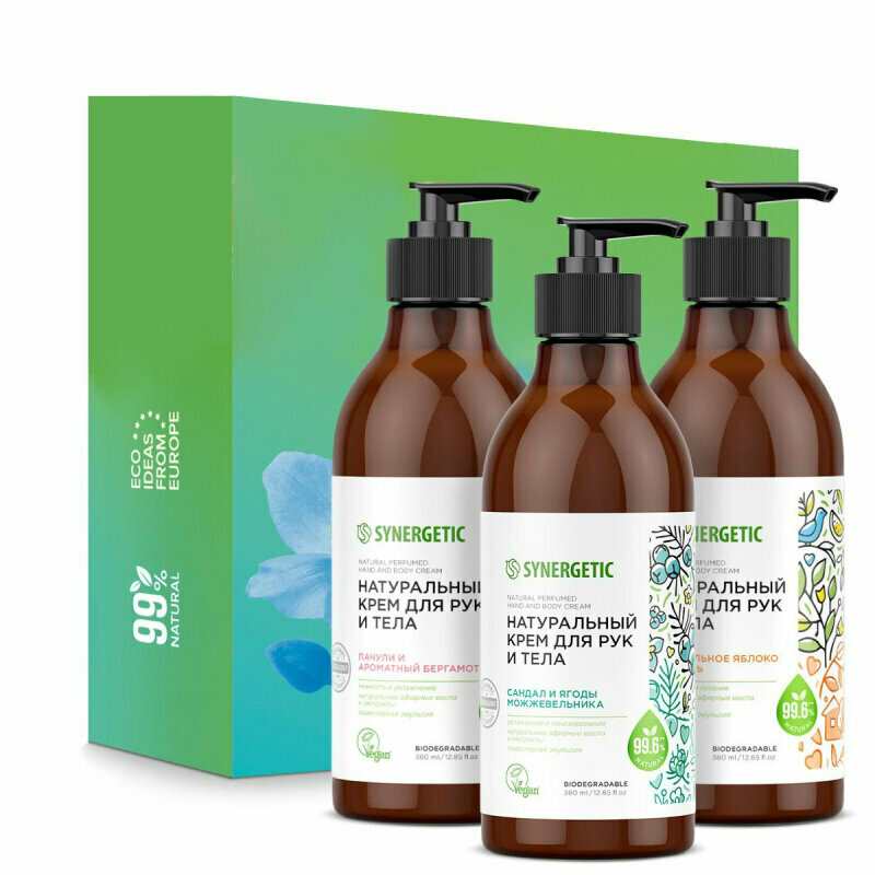 фото Подарочный набор SYNERGETIC КдРТ 380мл , КдРТ 380мл, КдРТ 380мл, 1867543