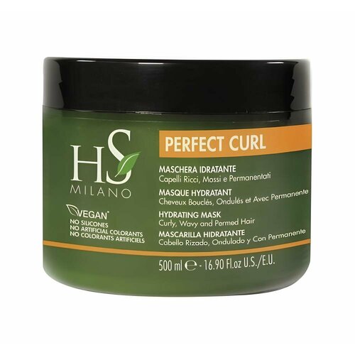 Маска для вьющихся волос Dikson HS Perfect curl maschera idratante, 500 мл.