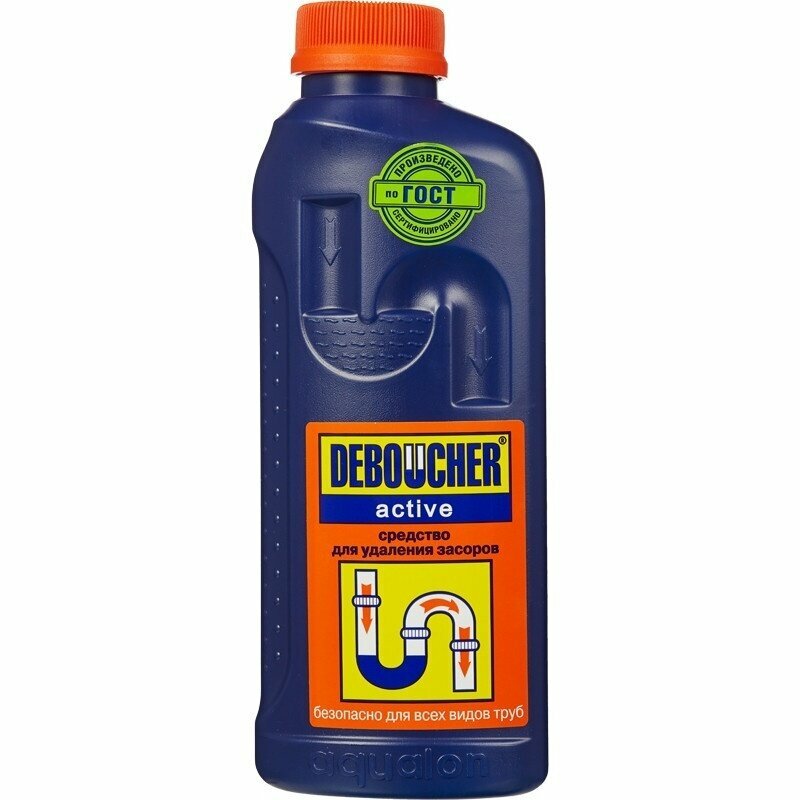 Дебошир Средство для прочистки труб Аквалон  1000 мл