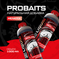 Меласса PROBAITS, 1 л / ликвид, темная патока