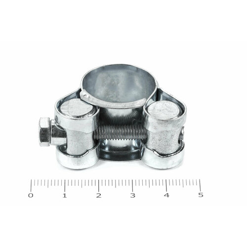 Хомут силовой W1 19x21мм, одноболтовый 2 шт.