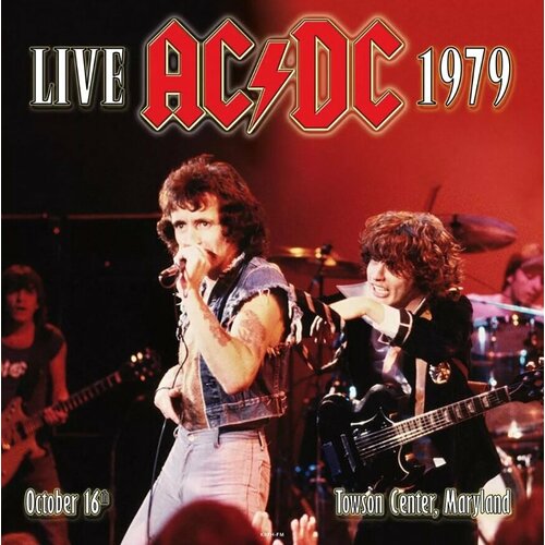 Виниловая пластинка AC/DC. Live 1979 At Towson Center. Red (2 LP) виниловая пластинка ac dc live 1979 towson center red vinyl 2lp