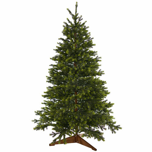 A Perfect Christmas Искусственная елка Trente 180 см, литая 100%, с деревянной подставкой 31WTRE180