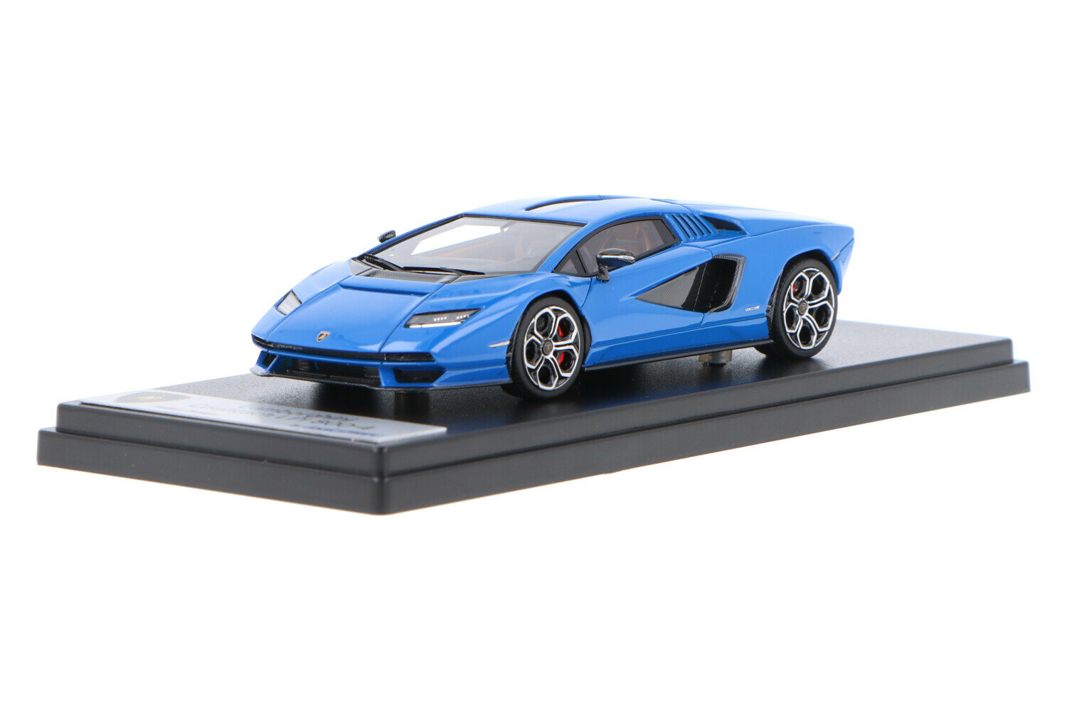 Модель Lamborghini Countach LPI 800-4 1:38 (синяя) — фото 1