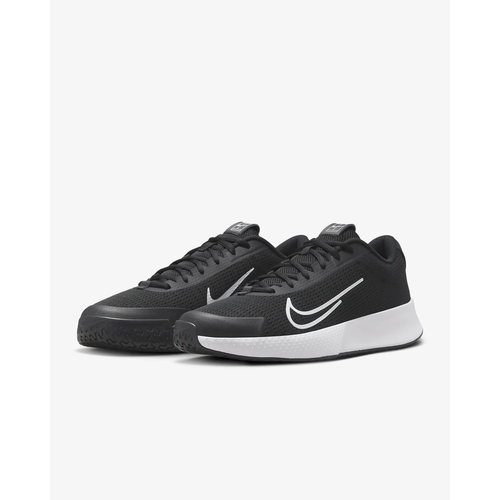 Кроссовки NIKE Court Vapor Lite 2, размер 42 EU, белый, черный